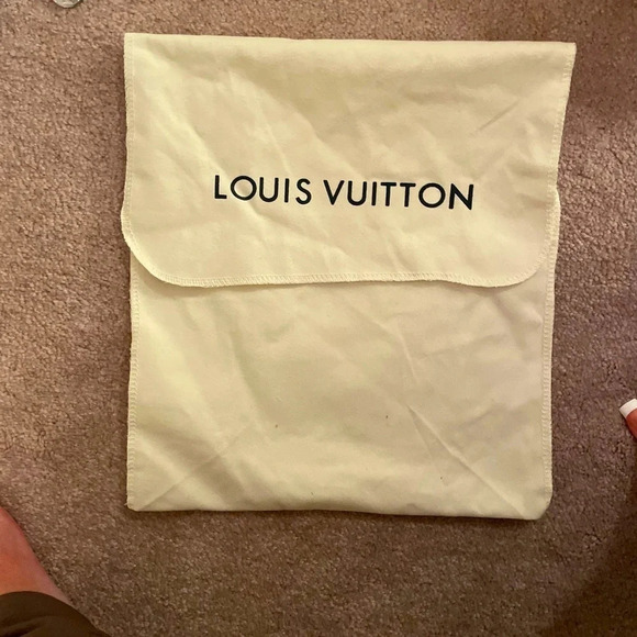 AUTHENTIC LOUIS VUITTON SMALL PURSE MINI BACKPACK DUSTBAG 11” X 11.5” - Picture 1 of 5